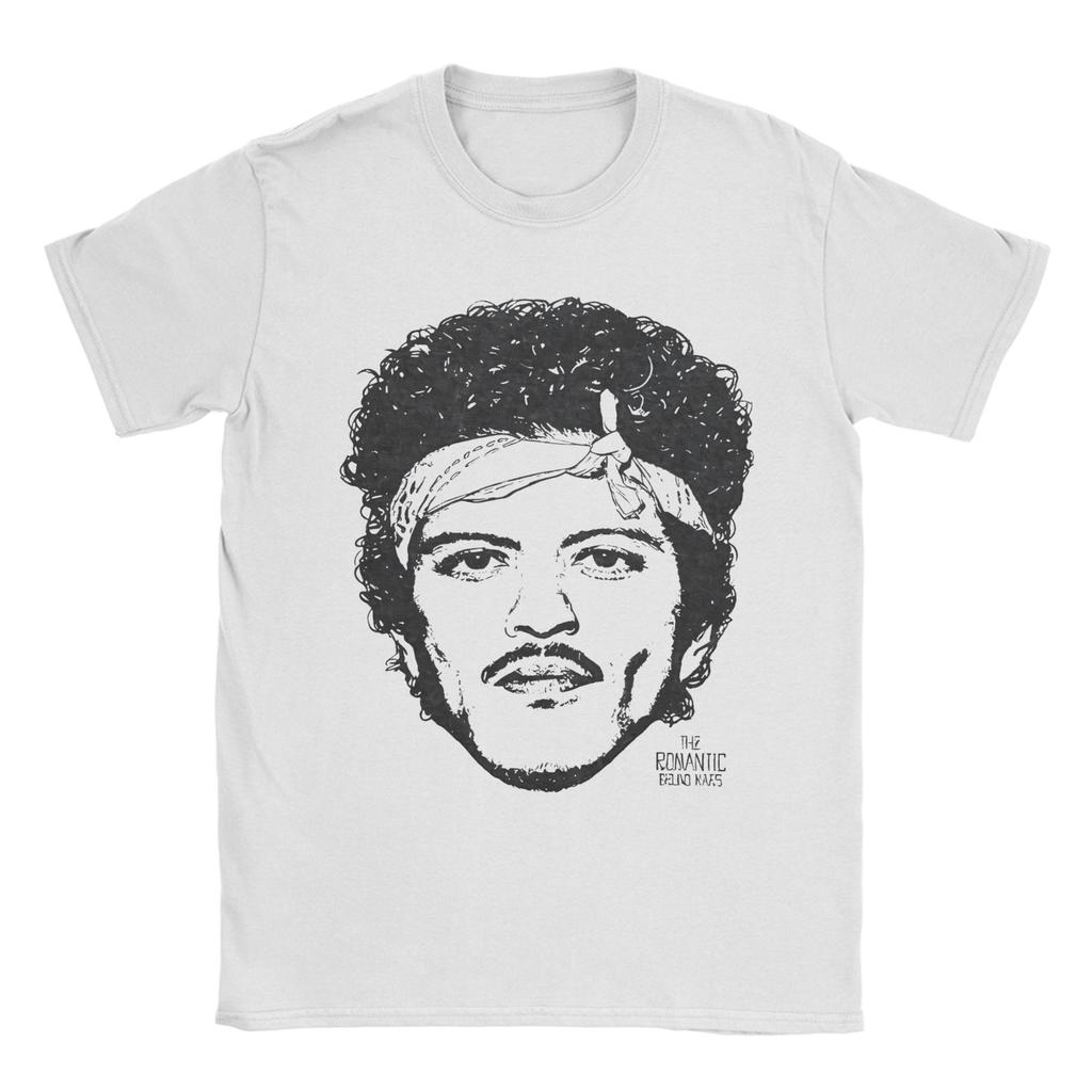 Bruno Mars The RoUnisextic Tour 2026 Retro Unisex T Shirts Humorous Tee Shirt Short Sleeve Crewneck TShirt Pure Cotton Summer Clothes