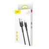 Cable Baseus  Baseus Cafule USB-A / Lightning 1.5A QC 3.0 Cable 2 M - Black