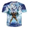 Sommer Mode Cartoon 3D Druck T-Shirts Damen Streetwear Casual Harajuku Y2k Kurzarm T-Shirt O-Ausschnitt Tees Tops Kleidung
