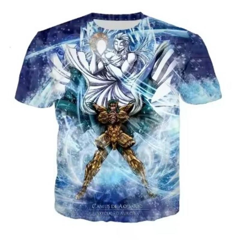 Sommer Mode Cartoon 3D Druck T-Shirts Damen Streetwear Casual Harajuku Y2k Kurzarm T-Shirt O-Ausschnitt Tees Tops Kleidung