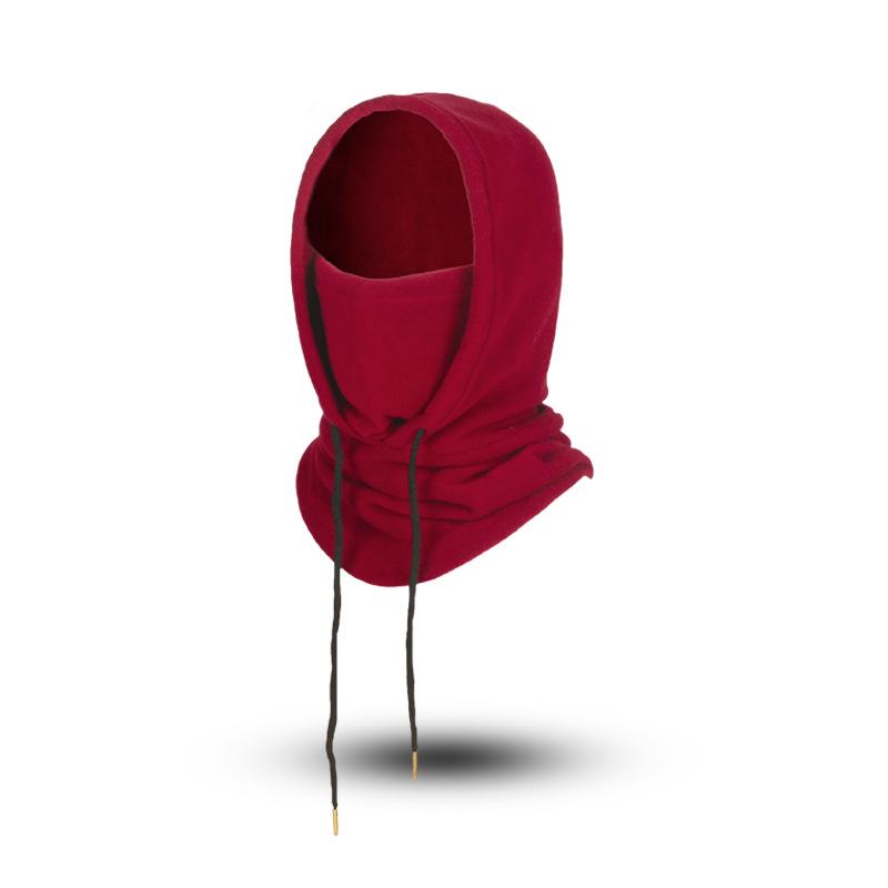 Camouflage Fleece Balaclava: Outdoor Cold-Weather Cycling & Skiing Face Mask