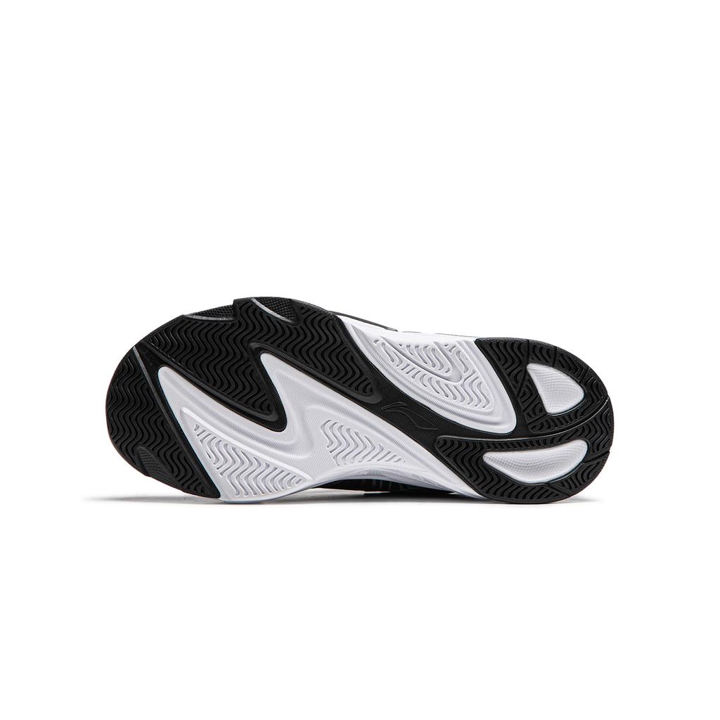 Li Ning Kids Versatile Comfortable Shock Absorption Low Top Casual Shoes Kids Casual Shoes Black YKCU104-3