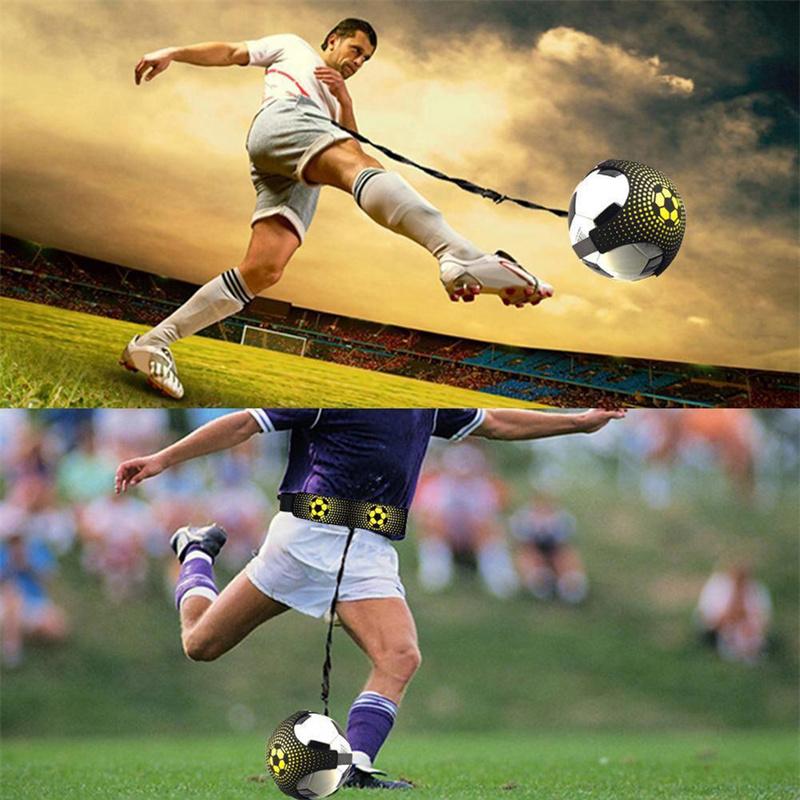 Football Juggling Training Toys Children's Assisted Juggling Rebound Training Football Kicking Coach Playing Solo Football