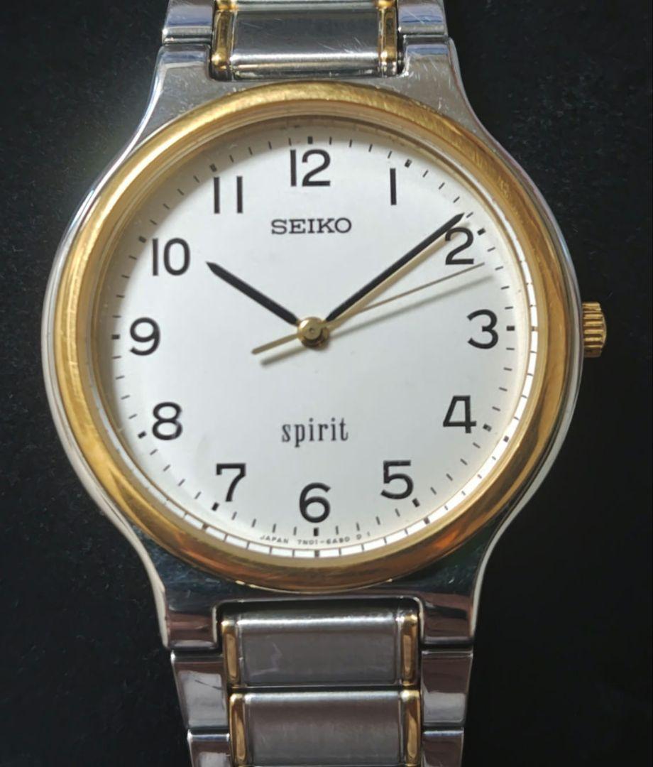 

[Б/У] Seiko SPIRIT Снятые с производства Редкие Наручные часы Сделано в Японии Кварцевый механизм