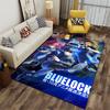 "Blue Lock Soccer Anime Design" suitable as a non-slip mat for the living room or bedroom sofa