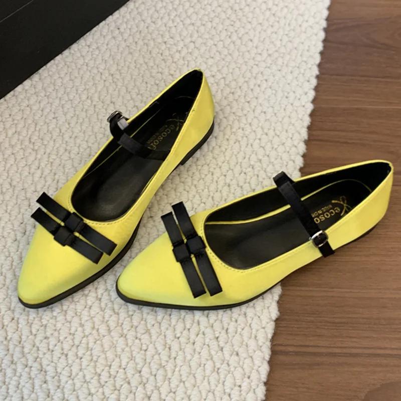 Fashion Leopard Pointed Toe Women Loafers Shoes Flats Casual Shoes Summer Fashion Shallow Woman Sandals 2025 Trend Lolita Ladies Shoes