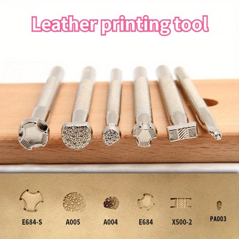

Инструменты для печати по коже 6 видов стилей Тиснение Гравировка Кожевенное дело Утварь DIY Кожаное ремесло Штамповка Штампы Инструменты для ручного искусства 6pcs