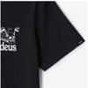 DeuS Ex Machina Herren S T-Shirt Kreuzweg dmS241663c Schwarz