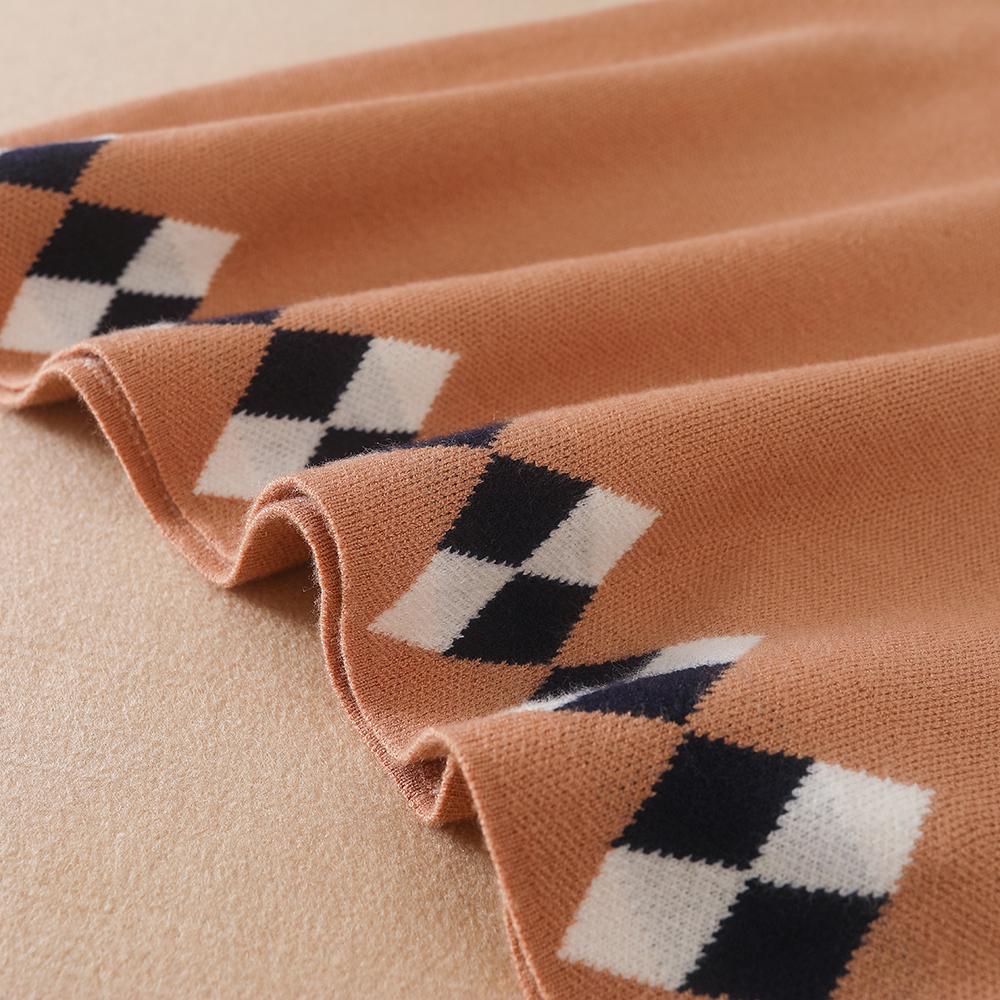 Děti Dívky 5-12 let Podzim Zima Nové šaty Děti Teplý svetr Oblečení Pletení Princezna Šaty s dlouhým rukávem