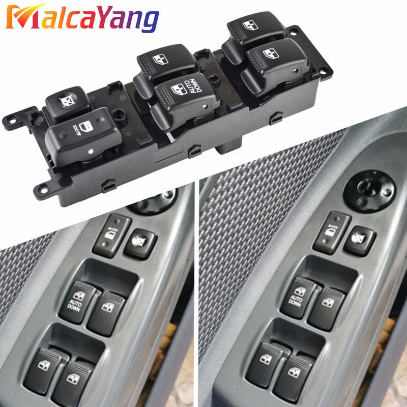 For KIA RIO 2 JB 2007 2008 2009 High Quality Power Window Master Switch Lifter Button 93570-1G200 935701G200 Car Accessories