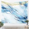 Grey White Marble Tapestry Metallic Marble Tapestry For Bedroom Medium Bronzing Stone Pattern Wall Tapestry Modern Abstract Art