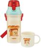 Skater Plastic Lunch Dishwasher Made in for Boys and Children's Cup, 200ml, Safe, Japan, "Bread Thief" Design, Girls, KE4AAG-A