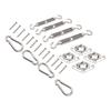 Edelstahl Sonnensegel Hardware Kit Spannschloss Federhaken Markisenbefestigungszubehör
