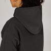 Champion Terry Zip Hooded Long Relax Script Women's Techweave® Sweatshirt, Sleeve, Fit, Stretch, Quick-Drying, Logo, Off-Black (CW-AS103)
