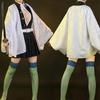 Mitsuri Kanroji Cosplay Costume, Demon Slayer Anime Halloween Party Role Play Outfit