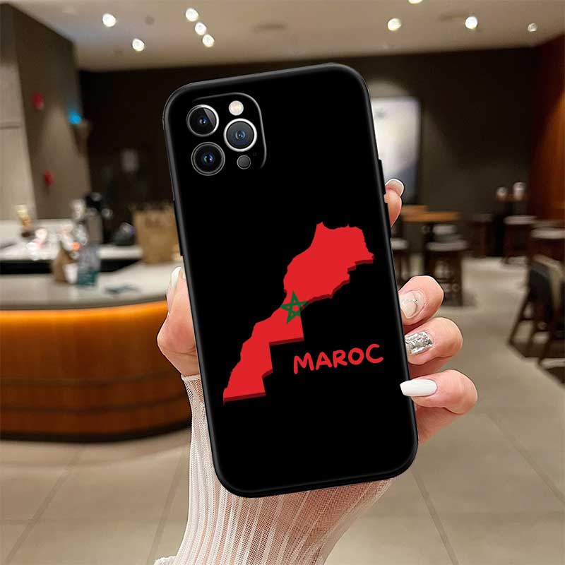 Morocco Flag New High-End Shell Phone Case for Redmi Note 13 14 Pro+ Plus A3 A3X 13X 13C 13R 14S 14C 14R