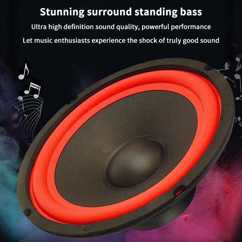 5/6/8/10 Inch Car Speakers Hifi Coaxial Subwoofer Music Full Range Frequency Car Stereo Speaker For Universal Car Home Audio