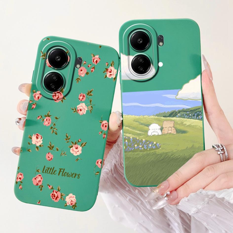 For Redmi 13C 4G Case Cute Rabbit Cartoon Protective Cover For Xiaomi Redmi 13C 2023 Phone Cases Redmi13C 13 C Shockproof Bumper