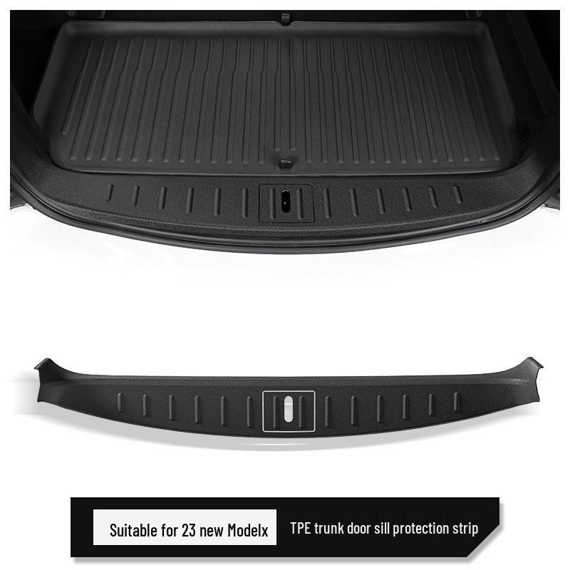 Накладки на пороги и боковые юбки для Tesla Model 3/Y/X/S (передние и задние).