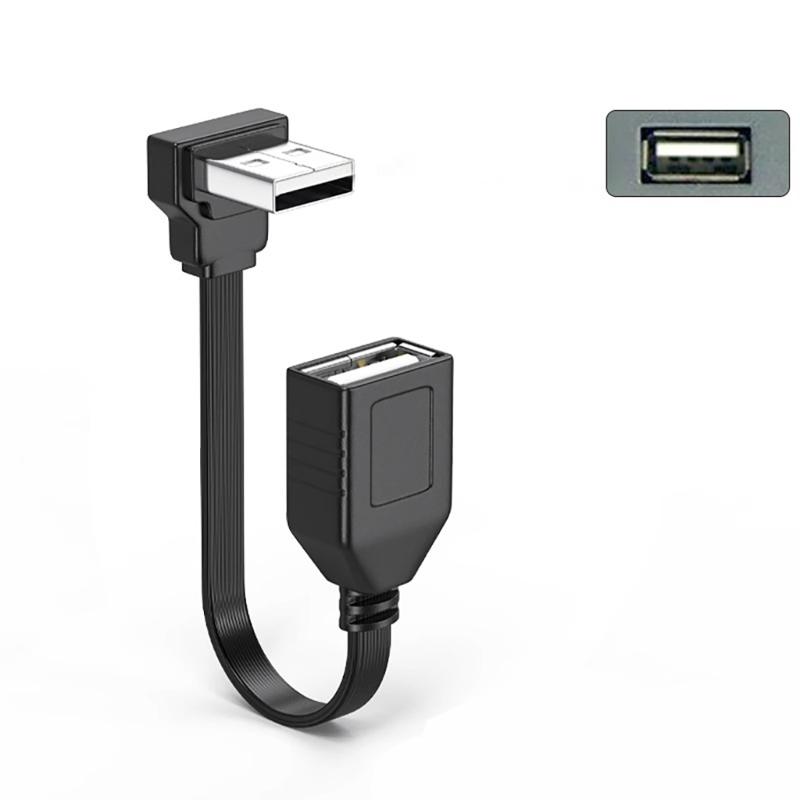 Adjustable USB 2.0 Extension Cable Male to Female Charging Data Cable for Computer and Peripherals Devices