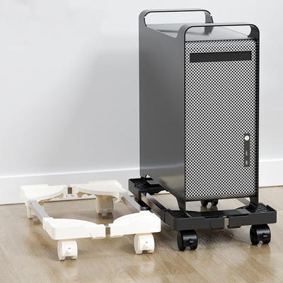 Computer-Tower-Ständer, verstellbarer mobiler CPU-Ständer, CPU-Halter, PC-Tower-Ständer mit rollenden Lenkrollen, PC-Bodenständer