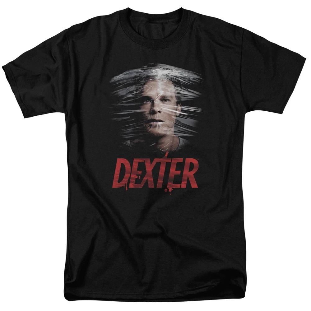 Dexter Plastic Wrap Showtime Licensed Adult T-Shirt S