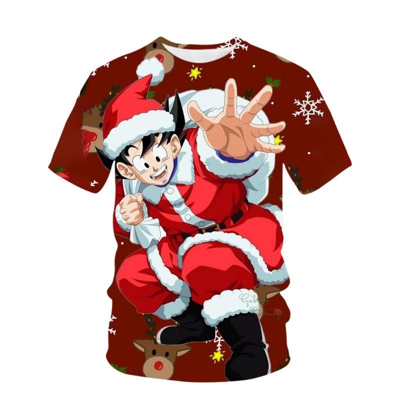 2024 Fashion Summer New 3D Cartoon Ghost Blade Anime Printed Short Sleeve Casual Loose Comfortable Round Neck T-shirt