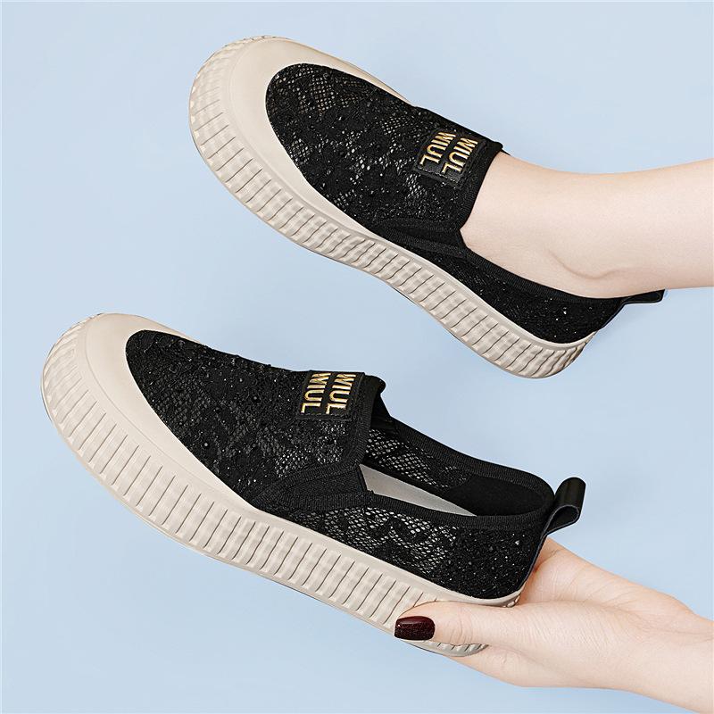 

(Broken size does not make up) Lace fisherman shoes summer new casual versatile little white shoes shallow flat shoes one 40