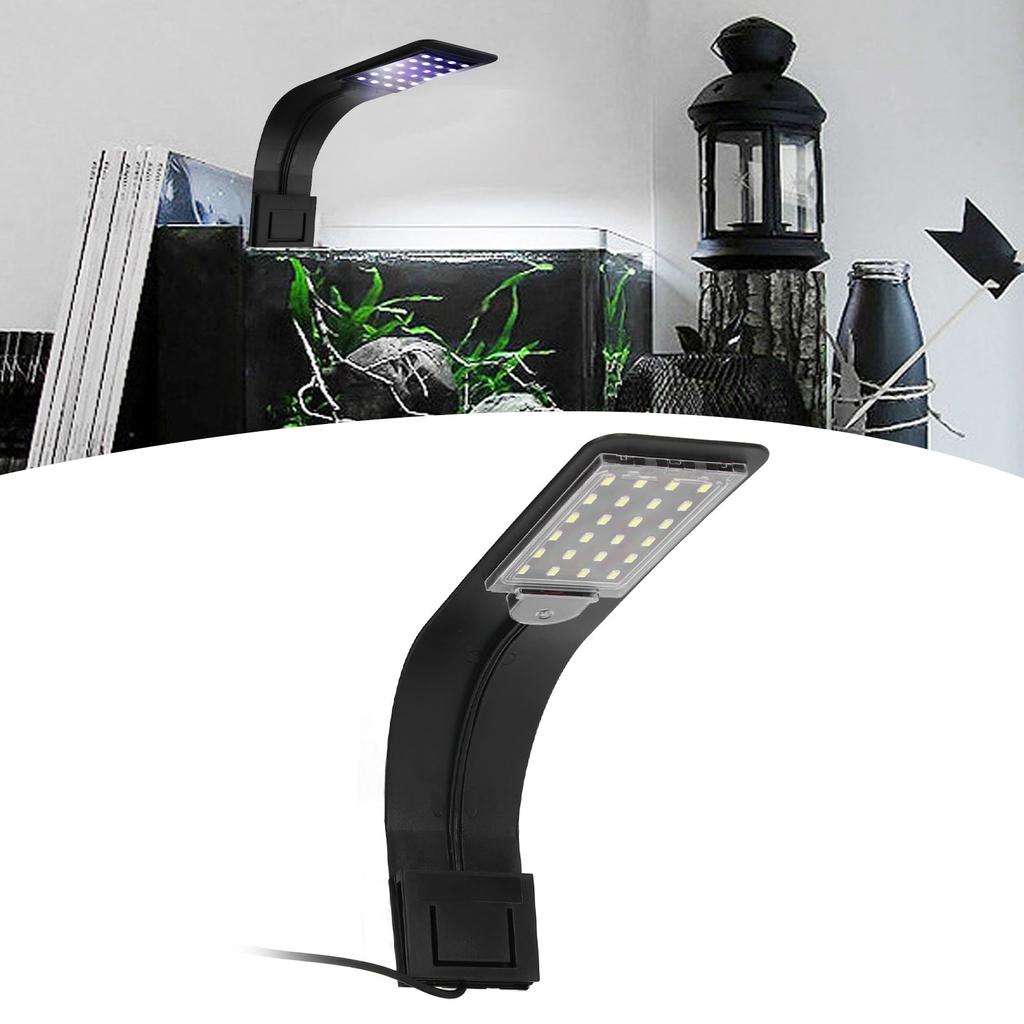 Aquarium Light Clip On Energy Conservation Button Control LED Fish Light 10W