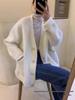 Women's Mid-Length Plus Size Wool Cardigan - Versatile Loose Knit Sweater Coat