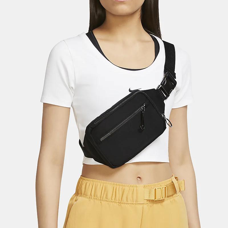 Nike Fabric Crossbody Bag, Sling Bag, Fanny Pack Regular Unisex Black Casual DM5006-010