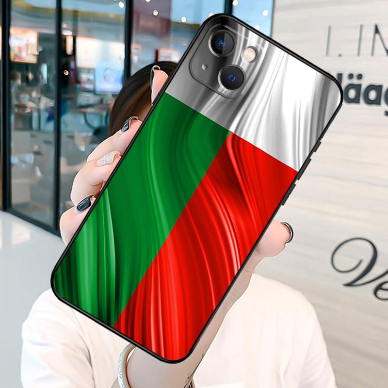 Madagascar Flag Phone Case For iPhone 12 11 13 14 15 16 Pro Max Plus Silicone Cover For iPhone XR X XS Max