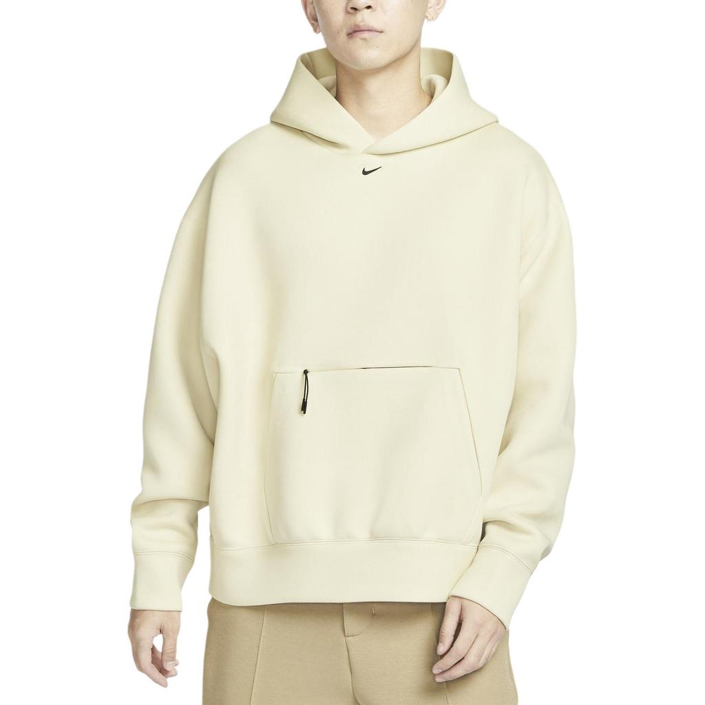 Nike Tech Fleece Oversized Pullover Hoodie Light Khaki HM9790-234