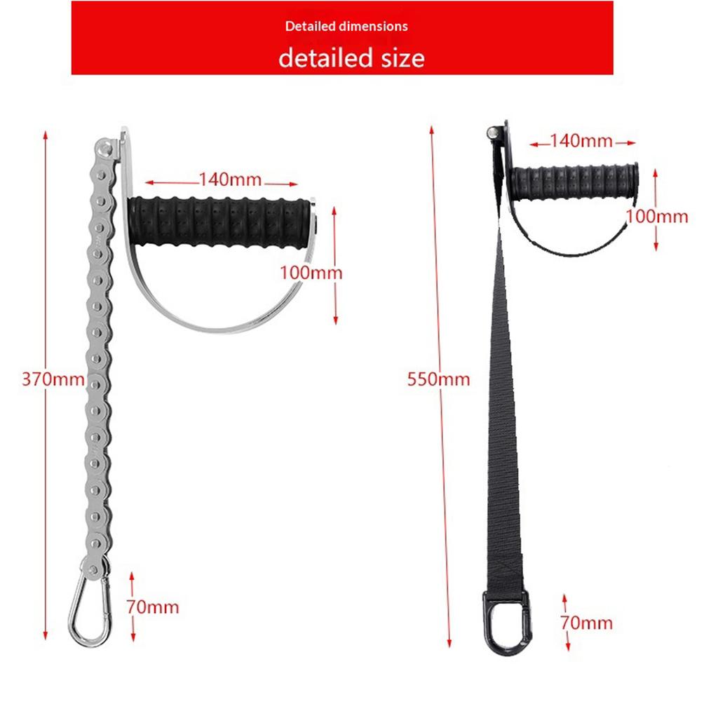 Adjustable Resistance Grip Anti-Slip Weight Lifting Device Wear Resist Arm Muscle Fitness Band Wrestling Training Equipment