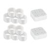 20Pcs Replacement Humidifier Filter Pads Mineral Absorption Pad for LV600S LV600HH Humidifiers Home Office Accessories