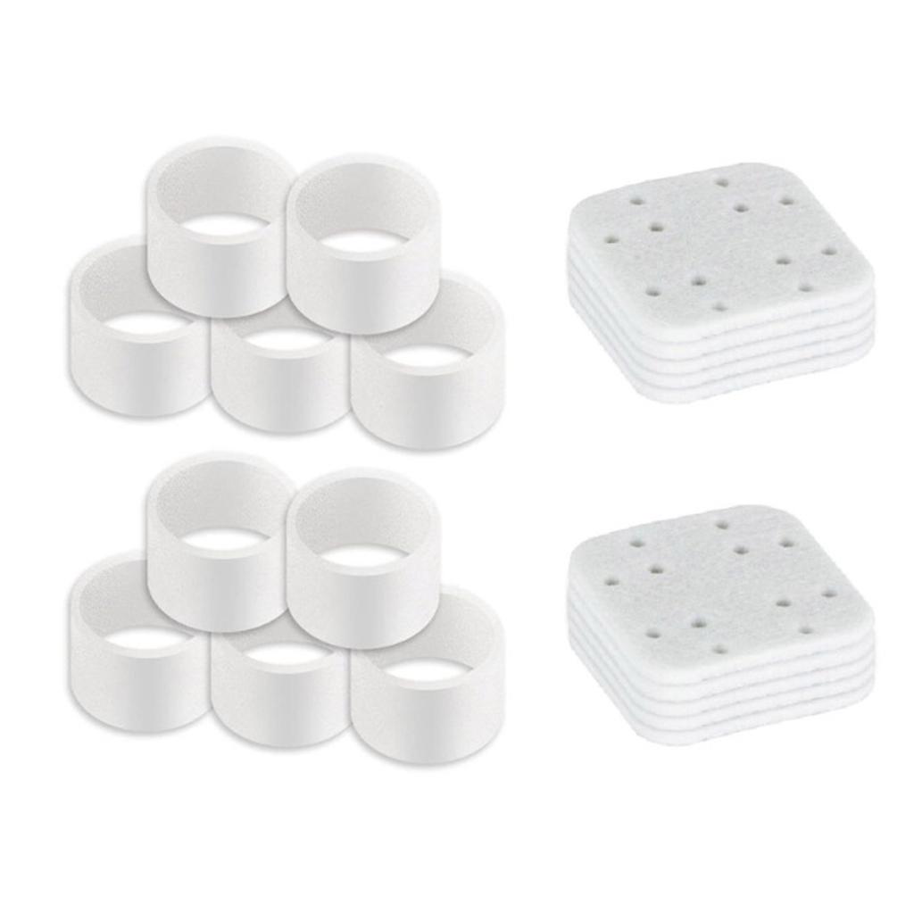 20Pcs Replacement Humidifier Filter Pads Mineral Absorption Pad for LV600S LV600HH Humidifiers Home Office Accessories