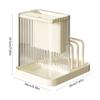 Cutter Block Holder Chopstick Holder Cutter Rack Household Organizing Rack Kitchen Storage Supplies Holds Spoon Pot Lid