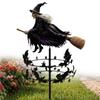 Eisen Der Verzauberte Hexengarten Windspiel Metall Halloween Hofkunst Außen Dekoration Außen Gartenpfahl Dekoration für Hof