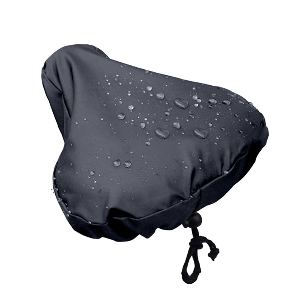 Bike Seat Waterproof Cover Bicycle Saddle Cover Protective Cloth Cushion UV Rain Dust Protector Outdoor Biking Guard Accessories