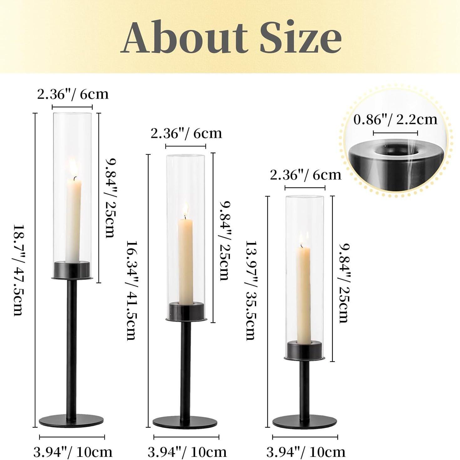 

Набор подсвечников из кованого железа с золотым гальваническим покрытием – Идеально подходит для свадеб, дней рождений и домашнего декора