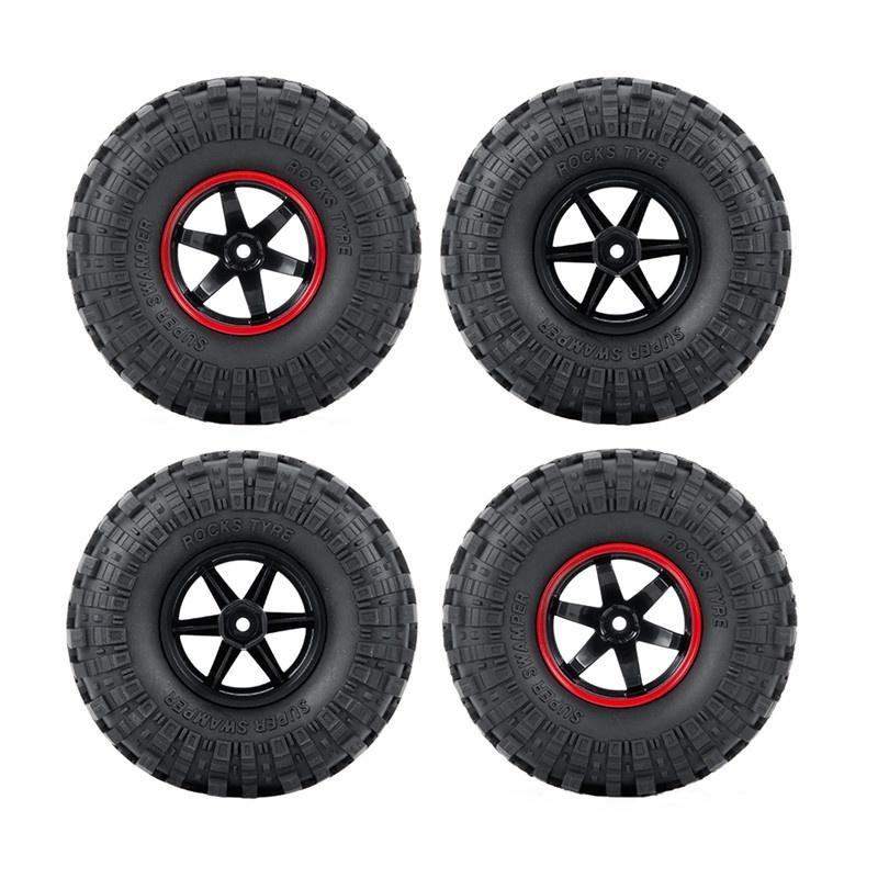 4 Stück 110mm Super Swamper Reifen RC Crawler Reifen Mit Schaumstoffeinsatz Für Ultimativen Grip