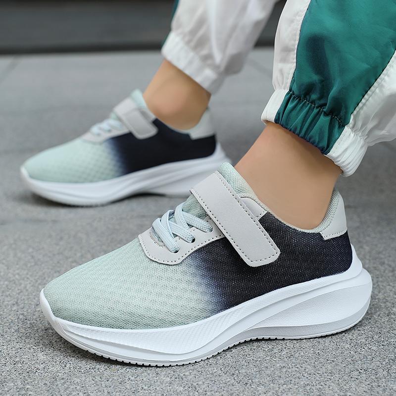 Fashionable Zhongda children's sports shoes, boys' all-season trendy shoes, breathable soft-soled girls' mesh shoes, casual shoe
