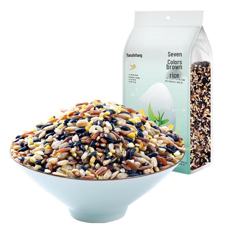 Yan Zhi Fang Seven-Color Brown Rice 1kg
