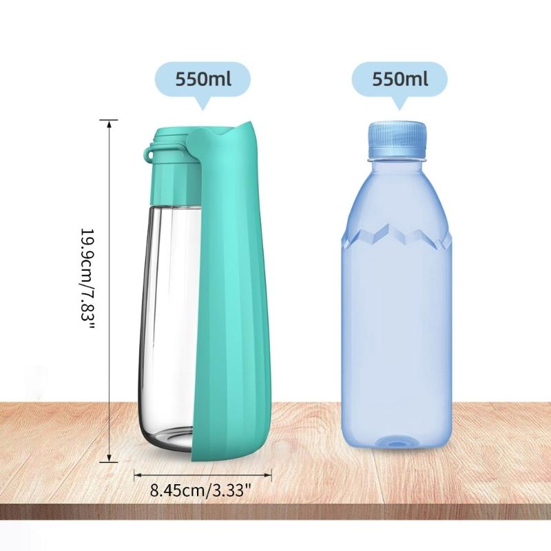 Hunde-Wasserflasche Wasserspender Auslaufsicher für Spaziergänge Wandern Reisen Outdoor-Spaziergänge Outdoor-Spaziergänge Unterwegs Benutzen