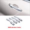 RHD LHD For Mitsubishi Xpander 2018 19 20 21  25 2026 ABS carbonfiber Car Side Door Handle bowl Catch Cover Protection Trim