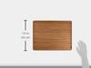 KINTO Placemat, 430x330mm, Teak Wood, 22974