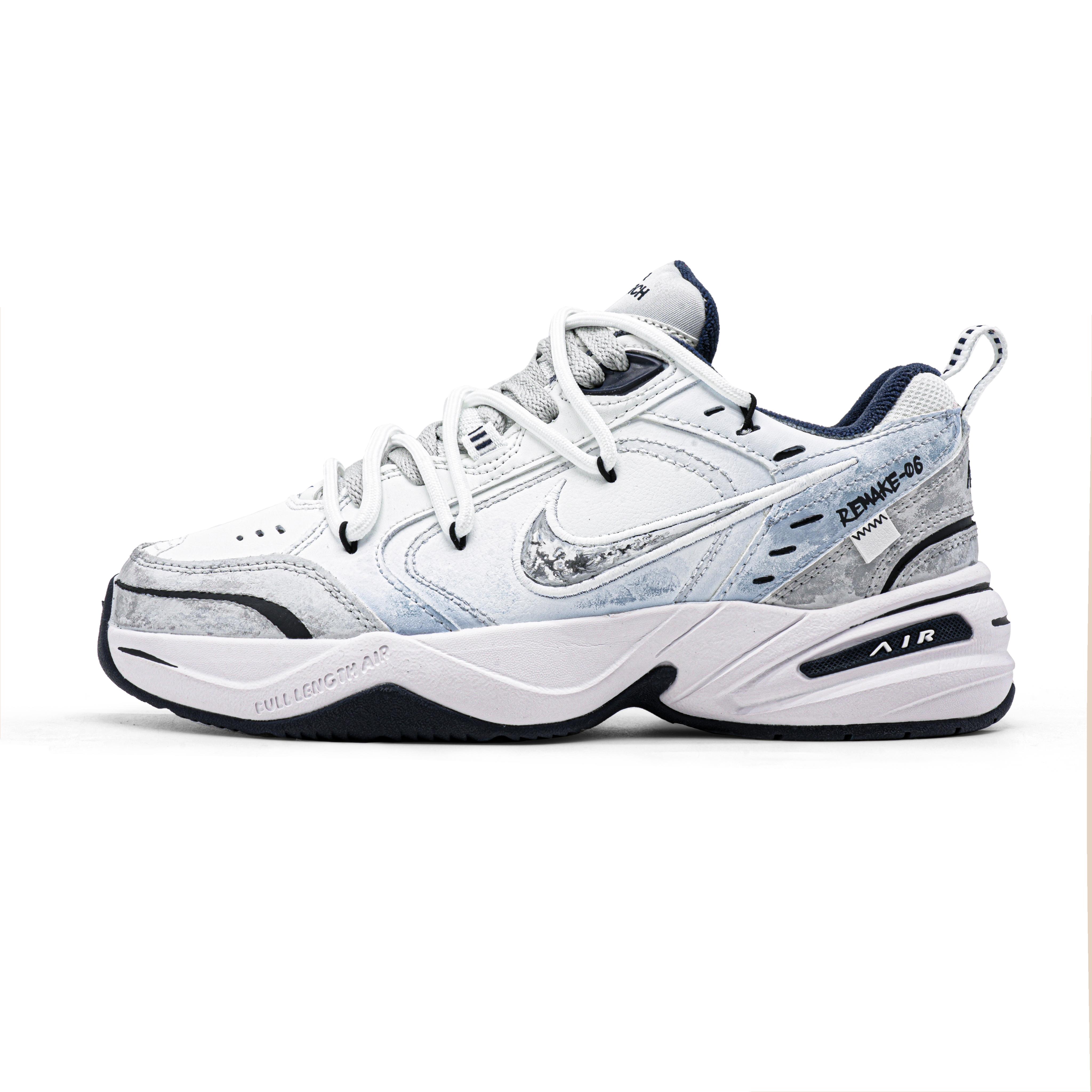 

Nike Air Monarch 4 Cushioning Abrasion Resistant Support Cushioning Abrasion Resistant Support Low top Chunky Sneakers 415445-102(Team1392-) 39