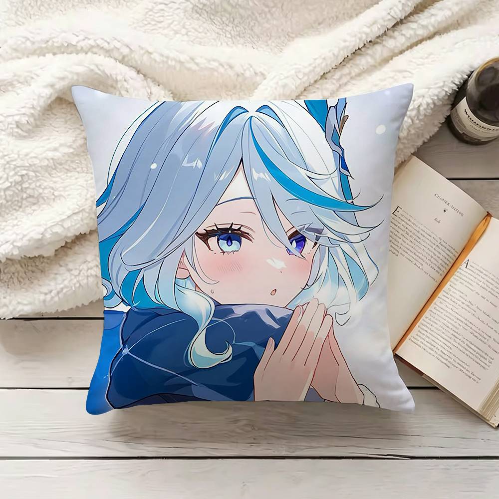 FFurina Genshin Impact Various Sizes Square Pillow Case For Car Home Bedchamber Decor