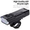 Waterproofs Bike Headlight 4 Light Modes Bright Front Bicycles Light Night Cycling Bike Light for Mountain Cycling