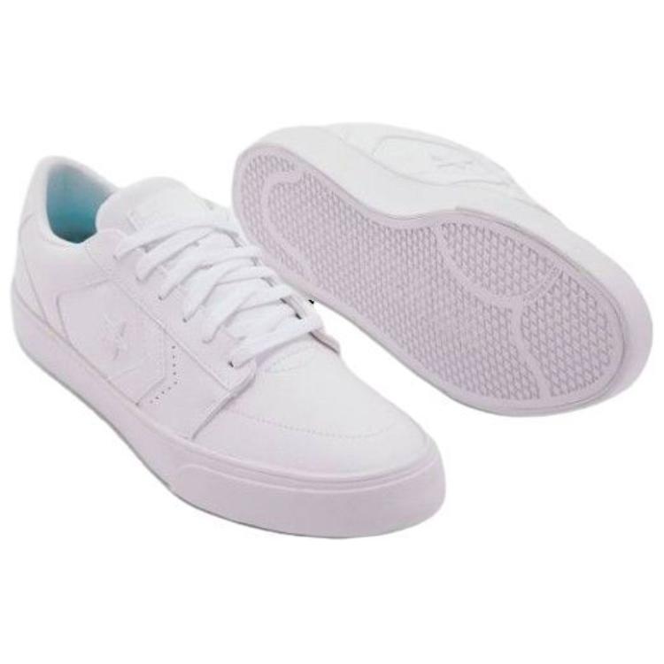 Converse Cons Comfortable and Versatile Low-top Sneakers Unisex White
